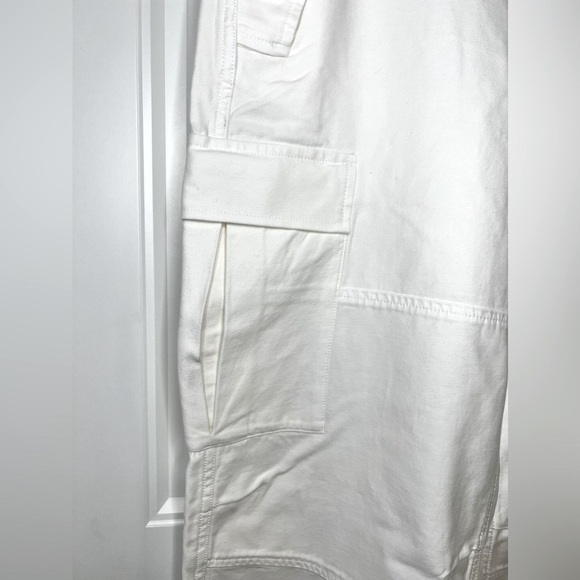 NWT TNA Cargo Pants “New Supply” by Aritzia - GD Light Birch / Off White - Picture 5 of 10
